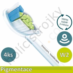 Philips HX6064/10 Sonicare W2 Optimal White -  4 ks bílé