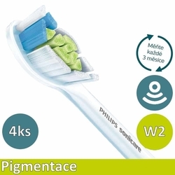 Philips HX6064/10 Sonicare W2 Optimal White -  4 ks bílé