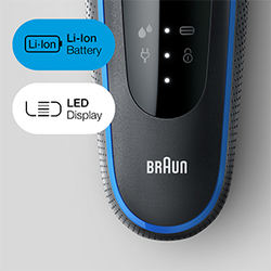 Braun Series 5 50-B1000s modrý