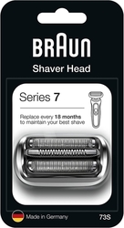 Braun 73s holicí hlava, planžeta, folie, Braun Series 7, Braun S7