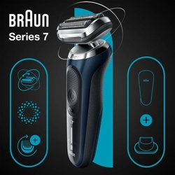 Holicí strojky Braun Series 7 71 B1200s modrý