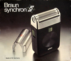Holicí strojek Braun Synchron