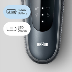 Braun Series 6 60-N1200s šedý