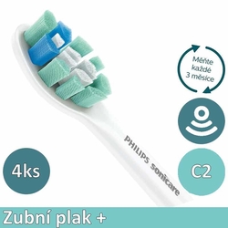 Philips Sonicare C2 Optimal Plaque Defence HX9024/10 4ks