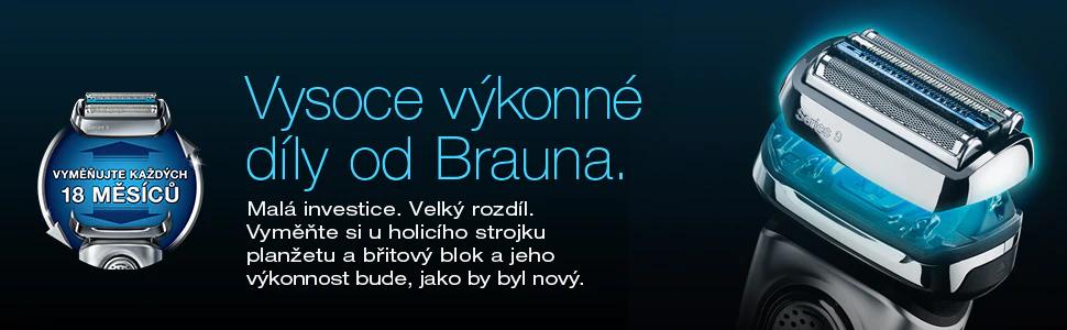 Folie Braun Planžeta Braun Strojky praha 7, Veletržní combipack Braun