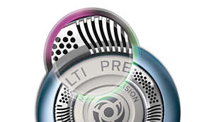 Philips holicí strojky praha Břity MultiPrecision holí účinně i krátké strniště
